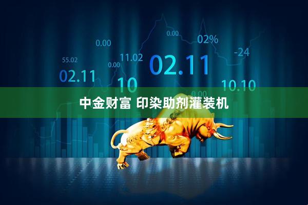 中金财富 印染助剂灌装机